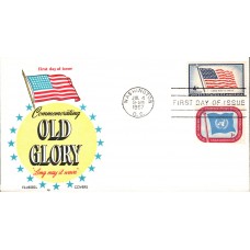 #1094 48-Star US Flag Combo Fluegel FDC