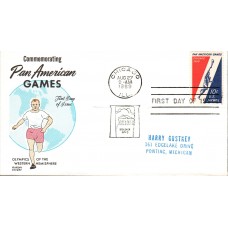 #C56 Pan American Games Fluegel FDC 