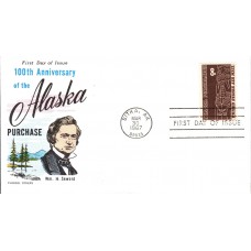 #C70 Alaska Purchase Fluegel FDC