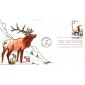 #2328 American Elk Fox FDC