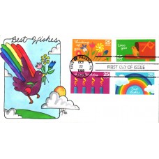 #2395-98 Special Occasions Fox FDC