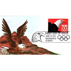 #2541 Bald Eagle Fox FDC