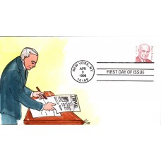 #2935 Henry R. Luce Fox FDC