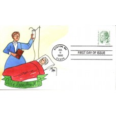 #2940 Alice Hamilton MD Fox FDC