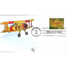 #3142l Aircraft: Stearman Fox FDC