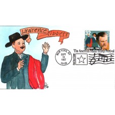 #3156 Lawrence Tibbett Fox FDC