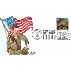 #3190g Vietnam Veterans Memorial Fox FDC