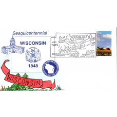 #3206 Wisconsin Statehood Fox SDC