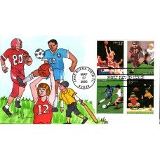 #3399-3402 Youth Team Sports Fox FDC