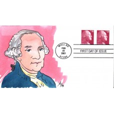 #3482 George Washington Fox FDC