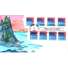 #3693 Sea Coast Fox FDC