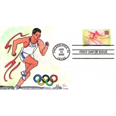 #4334 Beijing Summer Olympics Fox FDC