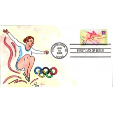 #4334 Beijing Summer Olympics Fox FDC