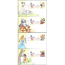 #4342-45 Art of Disney: Imagination Fox FDC Set