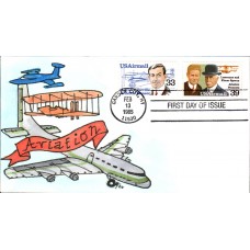 #C113-14 Sperry - Verville Fox FDC