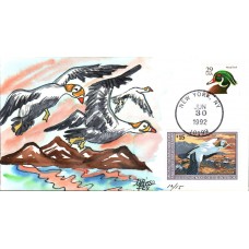 #RW59 Spectacled Eider Fox FDC