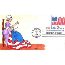 #U633 Old Glory - G Rate Fox FDC