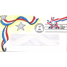 #U649 Ribbon Star Fox FDC