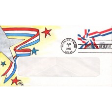 #U649 Ribbon Star Fox FDC