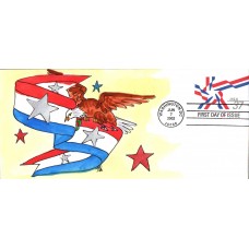 #U649 Ribbon Star Fox FDC