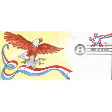 #U649 Ribbon Star Fox FDC