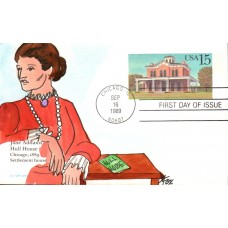 #UX134 Jane Addams' Hull House Fox FDC