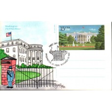 #UX143 White House Fox FDC