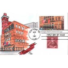 #UX154 Carnegie Hall Combo Fox FDC