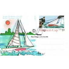 #UX163 America's Cup Fox FDC