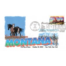 #3721 Greetings From Montana FPMG FDC