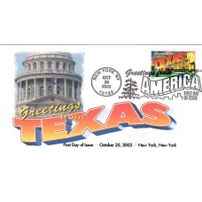 #3738 Greetings From Texas FPMG FDC