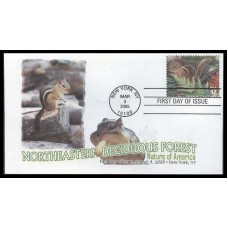 #3899j Eastern Chipmunk FPMG FDC