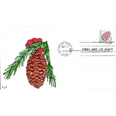 #2491 Pine Cone FEC FDC