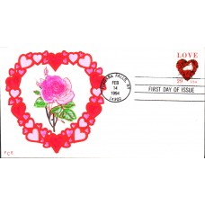 #2814 Love - Dove FEC FDC