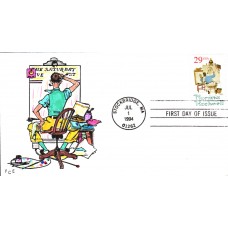 #2839 Norman Rockwell FEC FDC