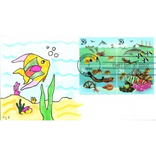 #2863-66 Wonders of the Sea FEC FDC