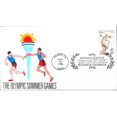 #3087 Olympic Discobolus FEC FDC