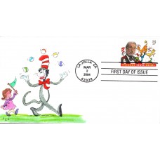 #3835 Theodor Seuss Geisel FEC FDC