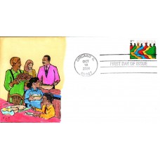 #3881 Kwanzaa FEC FDC