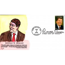 #3897 Ronald Reagan FEC FDC