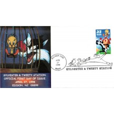 #3204 Sylvester and Tweety Fulton FDC