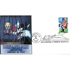 #3204 Sylvester and Tweety Fulton FDC