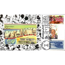 #3731 Greetings From Oklahoma Combo Fuson FDC