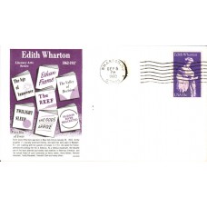 #1832 Edith Wharton Gamm FDC