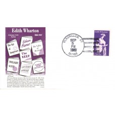 #1832 Edith Wharton Gamm FDC