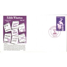 #1832 Edith Wharton Gamm FDC