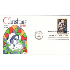 #1842 Madonna and Child Gamm FDC