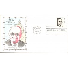 #1862 Harry S. Truman Gamm FDC