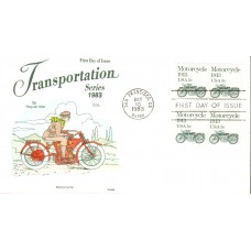 #1899 Motorcycle 1913 Gamm FDC