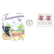 #1904 Hansom Cab 1890s Gamm FDC